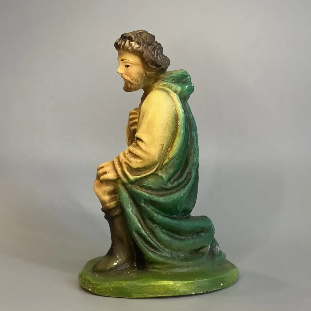 Columbia Statuary Chalkware Joseph Nativity Figure 4